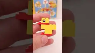 LEGO Animal Free Builds | Kaczka (30503) Alternatywny model #shorts @SPEEDBrickBuild