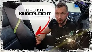 Mercedes E63S AMG Verkaufs-Aufbereitung + Leder reparieren/ nachfärben für EINSTEIGER