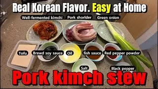 EP1 | Good Kitchen | Pork Kimchi Stew Simple Real Unforgettable