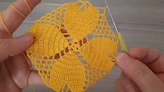 Extraordinary Beautiful Crochet Pattern😍Easy Beautiful Knitting Crochet Filet Etol Shawl Cover