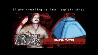 If pro wrestling is fake explain this