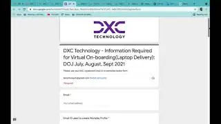 DXC onboarding process | Joining Process In DXC | Welcome Kit DXC | Life in IT