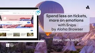 Last-Minute Travel? Track Deals Instantly with Aloha Snips 🧳