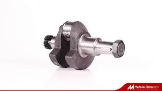 crankshaft for single cylinder diesel engine