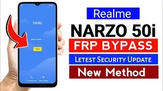 Realme Narzo 50i FRP unlock Google Account  2025 unlock tool.Bypass Google Account 100% Working #frp