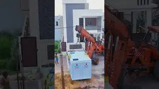Precast septic tank installation #shorts