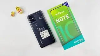 Infinix Note 10 Unboxing & First Look | Hands On, Design, 18W, Camera