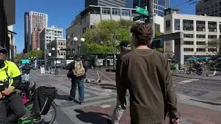Walk From Seattle Center to Westlake Center Spring 2025