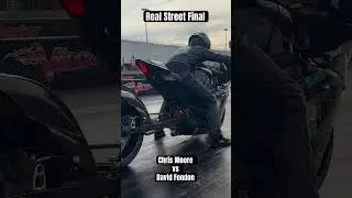 Chris Moore vs David Fondon in the Real Street Finals at XDA! #htp #mooremafia #racing #bikelife
