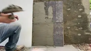 How to build a Veneer stone feature wall like the pros do it! A great beginner video.