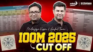 IOQM 2025 Cutoff | Expected Cutoff, Previous Year Trends & Analysis | #IOQM2025 @SriChaitanyaAcademyJEE