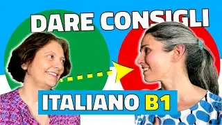 COME DARE CONSIGLI IN ITALIANO 👉 Prova orale B1  🇮🇹  (Esempio pratico) #italianob1