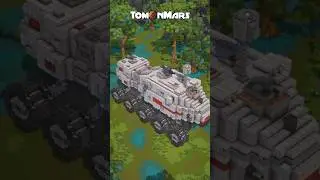 Minecraft HAVw A6 Juggernaut Republic Turbo Tank | Star Wars #starwars in #minecraft