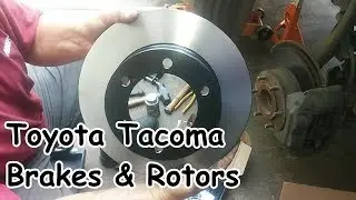 Toyota Tacoma V6 ('95 - '04)  Front Brake Pad and Rotor Replacement