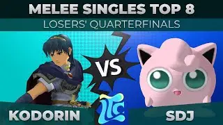 KoDoRiN vs SDJ - Melee Singles Top 8: Losers' Quarterfinals - Low Tide City | Marth vs Jigglypuff