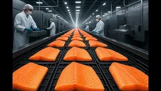How Millions of Salmon Are Processed in Factories