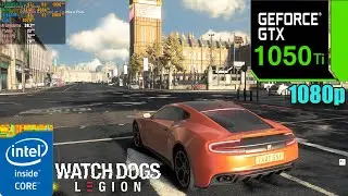 Watch Dogs : Legion GTX 1050 Ti 4GB + i5 9400F