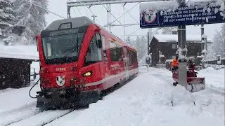 IR: Chur - St - Moritz rame alvra RhB