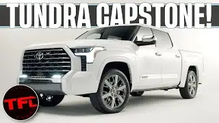 Встречайте НЕВЕРОЯТНО роскошную Tundra: совершенно новую Toyota Tundra Capstone 2022 года!