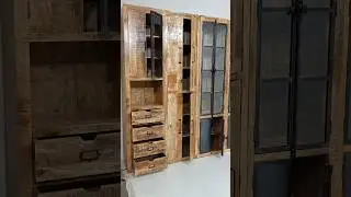Industrial Home Cupboard #furniture #home #cabinet #buffet #decor #design #interior #furnituredesign
