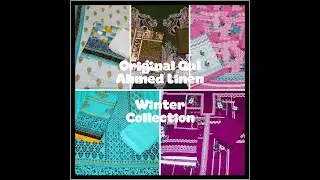 Original Gul Ahmed Linen Suits / Winter Collection By Gul Ahmed/ Mix Plate
