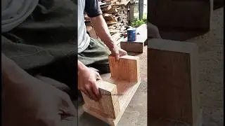 how to make a stool #woodworking #tukangkayu #bengkelkayu #tipspraktis #diy #shorts #ideas