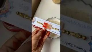 Happy Raksha Bandhan, Customised Rakhi, how to make Rakhi #ResinArt #Rakhi
