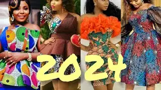 2024 Latest Ankara styles for #African ladies|African #dresses in pagne 2024| 500 cute Ankara styles