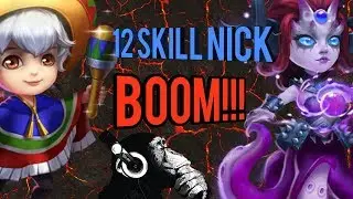 12 Skill Nick | Brute Force | Unholy Pact | Cirrina Buff | Destruction | Castle Clash