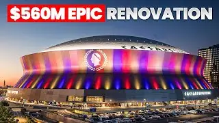 New Orleans MASSIVE $560M Stadium UPGRADE for Super Bowl LIX!
