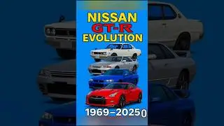Evolution of Nissan Nismo GTR #automobile #supraattitude #viral #evolution #bmw760i