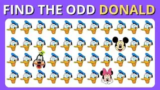 Find the ODD Emoji Out - Disney Edition | Easy, Medium, Hard | Octo Quiz