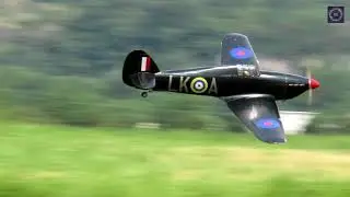 BEAUTIFUL SCRATCH BUILT RC WW2 SCALE PLANE | Hawker Hurricane