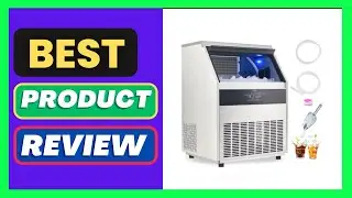 Commercial Ice Maker Freestanding Cabinet Machine 265lbs/24H 126 Ice Cubes