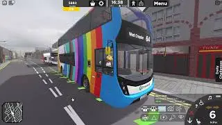 (CROYDON V1.3+ 100 SUBSCRIBER SPECIAL PART 3) Enviro 400 MMC Pride Livery on 64 to West Croydon