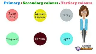 Colours: Types | Primary, Secondary and Tertiary colours