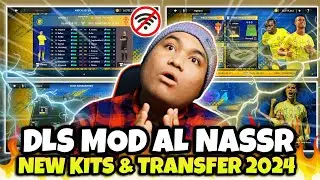 Dream League Soccer 2024 Mod Al Nassr Edition New Update Kits Winter Transfer 2023/24 DLS 19 Modpack