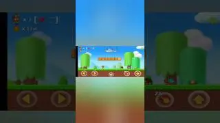 SMCW:Mario kills enemies & he collect items vid 22. #shorts #mario #enemies #supermushroom #coins