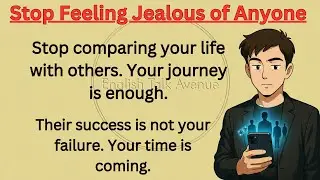 Stop Comparing, Start Living | Life Lesson in Simple English | English Talk Avenue