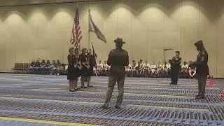 Color Guard Performance with Uncasing