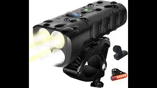 Best Bike Headlight True 2000 Lumens Rechargeable Premium Waterproof Bicycle Headlight for Bike