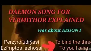 House of the dragon  season 2 with vermithor ,explained daemon song  reaction of vermithor