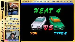 SSS 34 High Velocity Mountain Racing Challenge - Parte 3 - Sega Saturn Shiro - #Sega #420