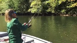 How to fish like a girl!