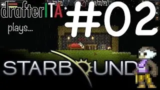 Starbound Beta LP #2, Housing, Smelting Ores, Basic Caving and Bed