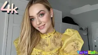 4k Try-On Haul See Everything | Transparent Dress, Lingerie & Bikini Try-On Haul With Me (2025) #3