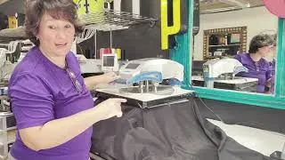 How to Print a 70 X 20 inches tablecloth using HTV Vinyl Fast!