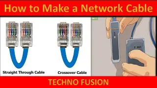 How to Make a Network Cable   Techno Fusion