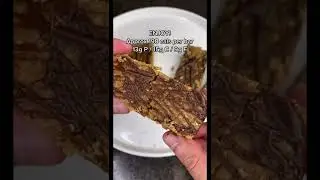 5 Ingredients Protein Bars! Easy on the go Snack! #protein #proteinbar #healthyfood #healthyrecipes