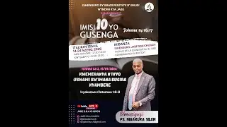 #LIVE : DAY 2 || KWEMERANYA N'IVYO UBWAMI BW'IMANA BUGIRA NYAMBERE |||| PS NIGARURA SILON